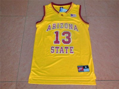 Maillot De Basket NCAA Arizona State University James Harden 13 Jaune